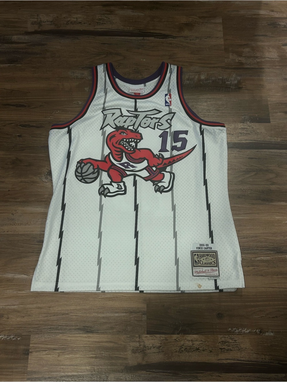Mitchell & Ness Toronto Raptors Vince Carter Jersey Size Large
